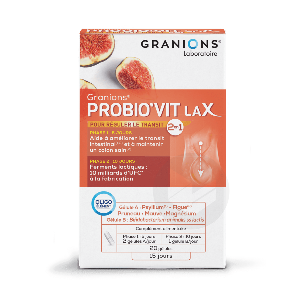 Probio'Vit Lax 20 gélules