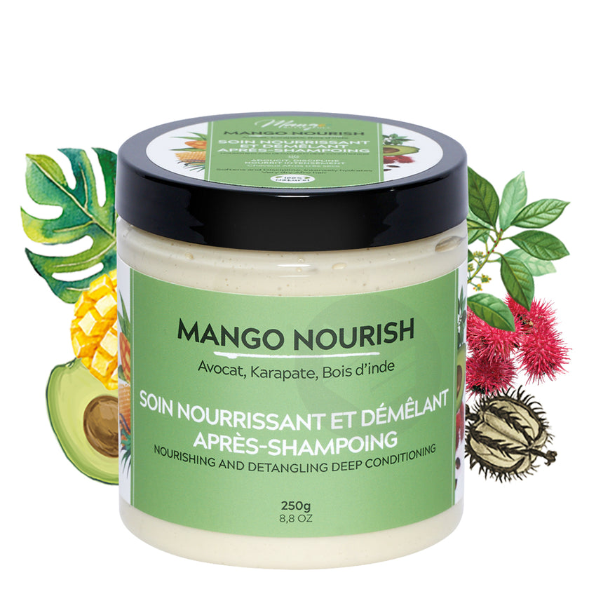 Soin nourrissant et démêlant après-shampoing  NOURISH 250ml
