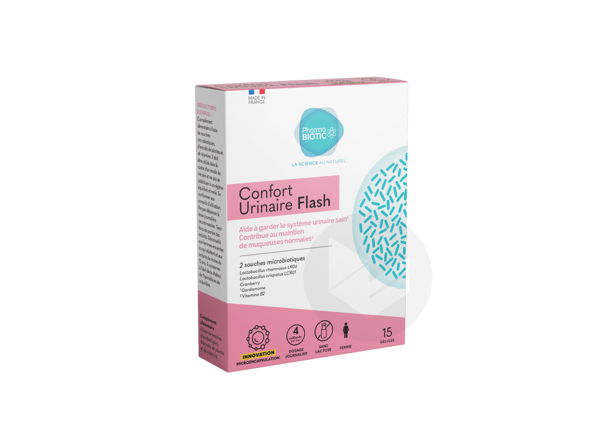 Confort Urinaire Flash 15 gélules