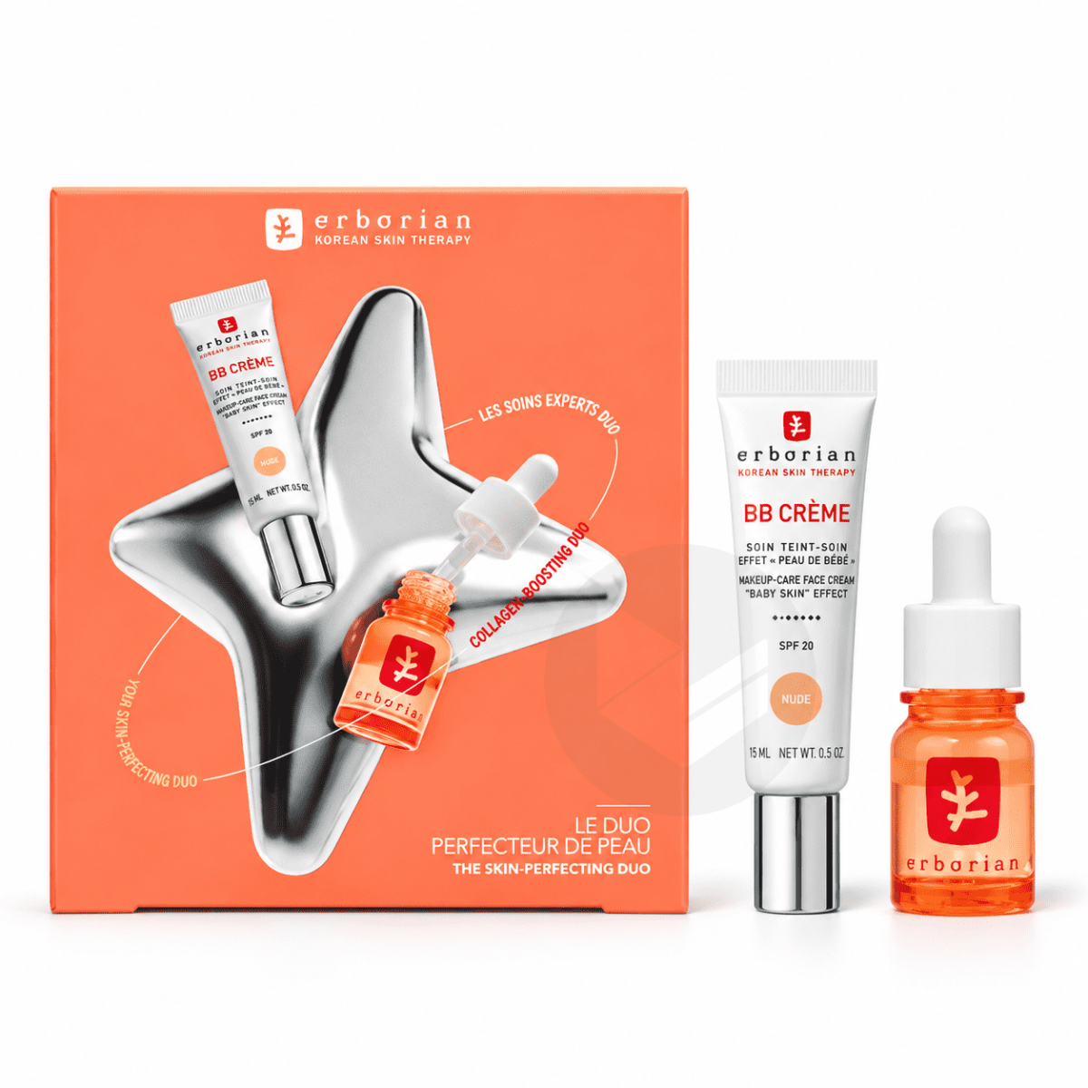 Coffret Le Duo Perfecteur de Peau Nude BB Crème SPF20 15ml + Skin Therapy Light 10ml
