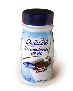 DELICAL BOISSON HP HC LACTEE Nutriment chocolat 4x200ml