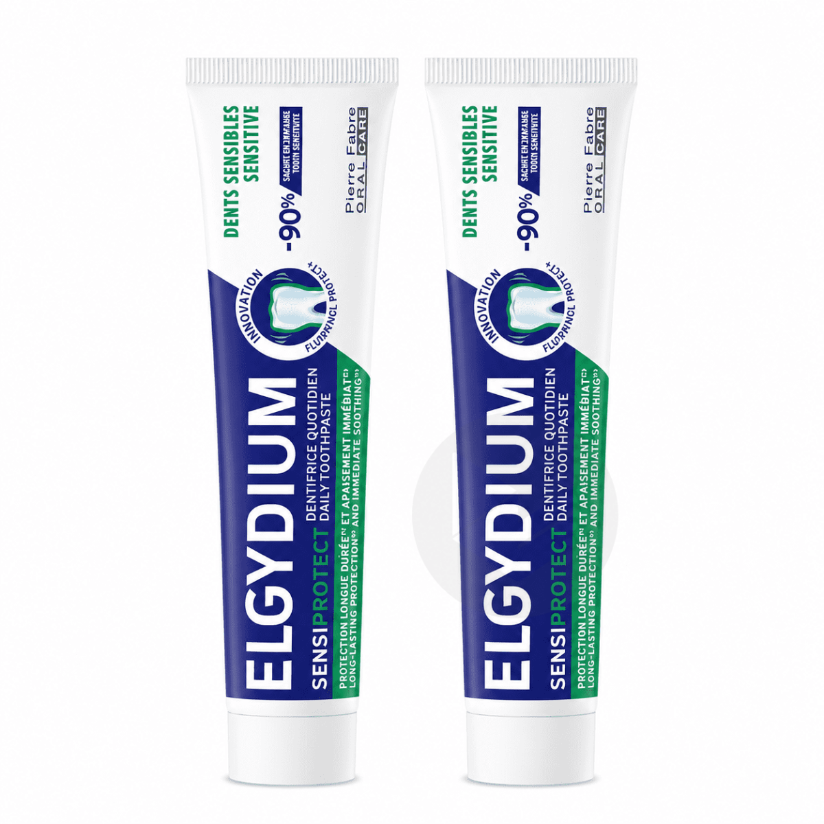 ELGYDIUM Sensiprotect Dentifrice quotidien 2x75ml