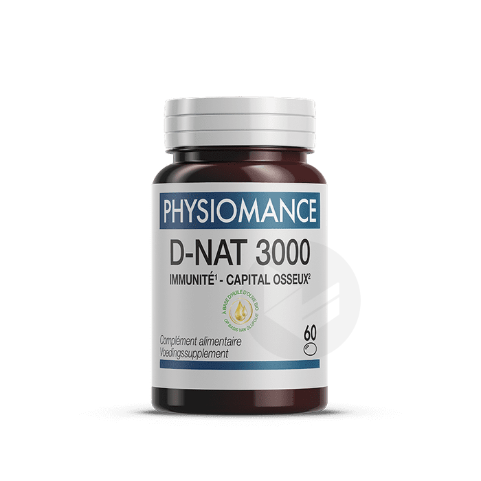 Physiomance D-Nat 3000 60 capsules