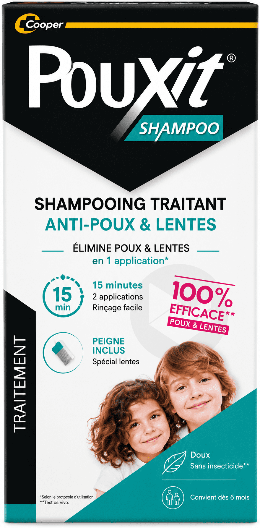 Shampooing Traitant Anti-Poux & Lentes 200ml