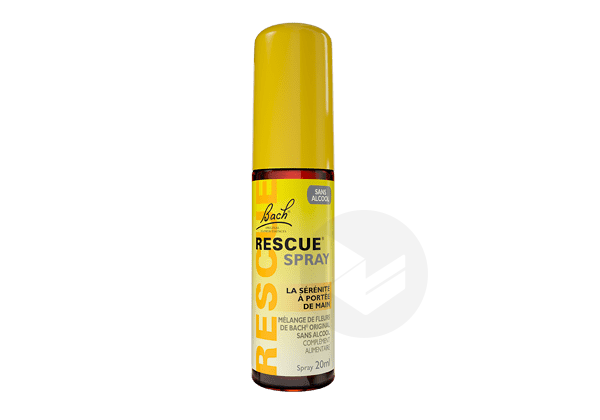 Rescue Spray sans alcool 20ml
