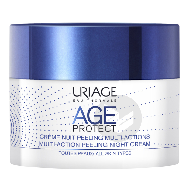 Age Protect Creme Nuit Peeling Multi Actions 50 Ml