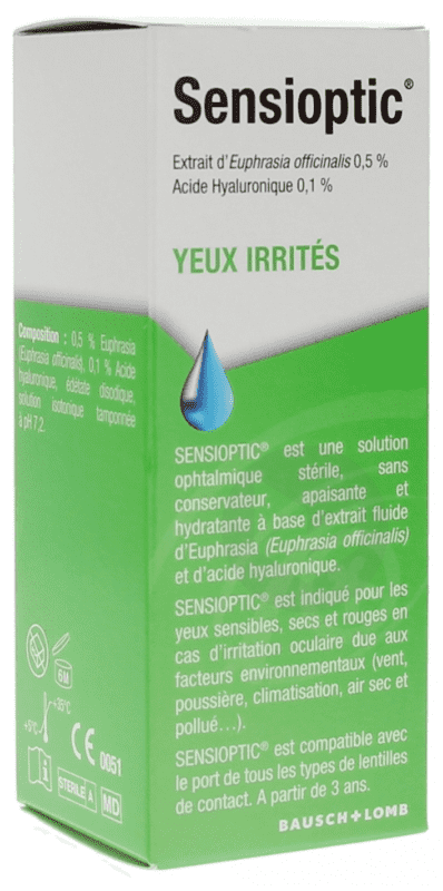 Sensioptic Yeux Irrités 10ml