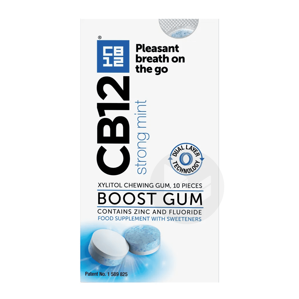 Boost Strong Mint 10 Gommes à Mâcher