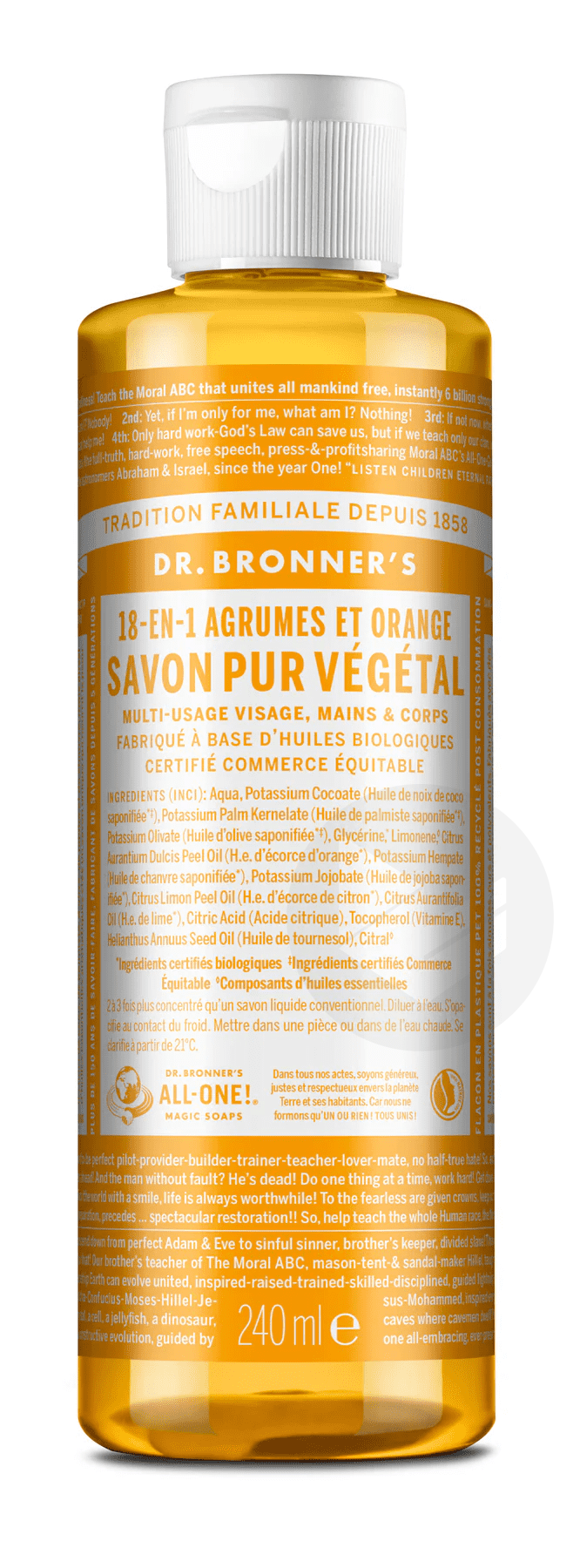 Savon liquide Agrumes 240ml