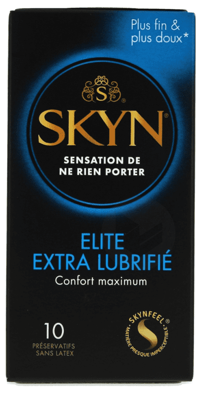 Elite Extra Lubrifié 10 préservatifs