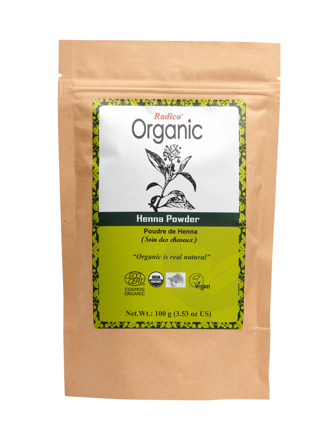Soin Poudre Bio Henné 100g