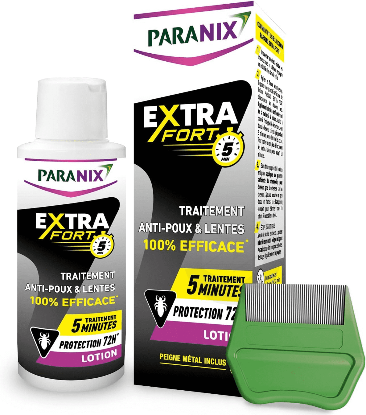 Lotion Extra Fort Anti-poux et Lentes 100ml