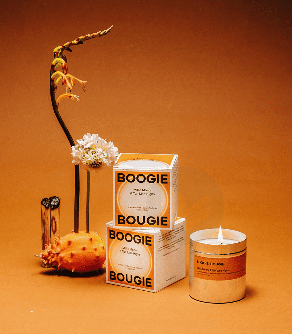 Scented Candle Millie Monoi & Tan Line Highs 250g