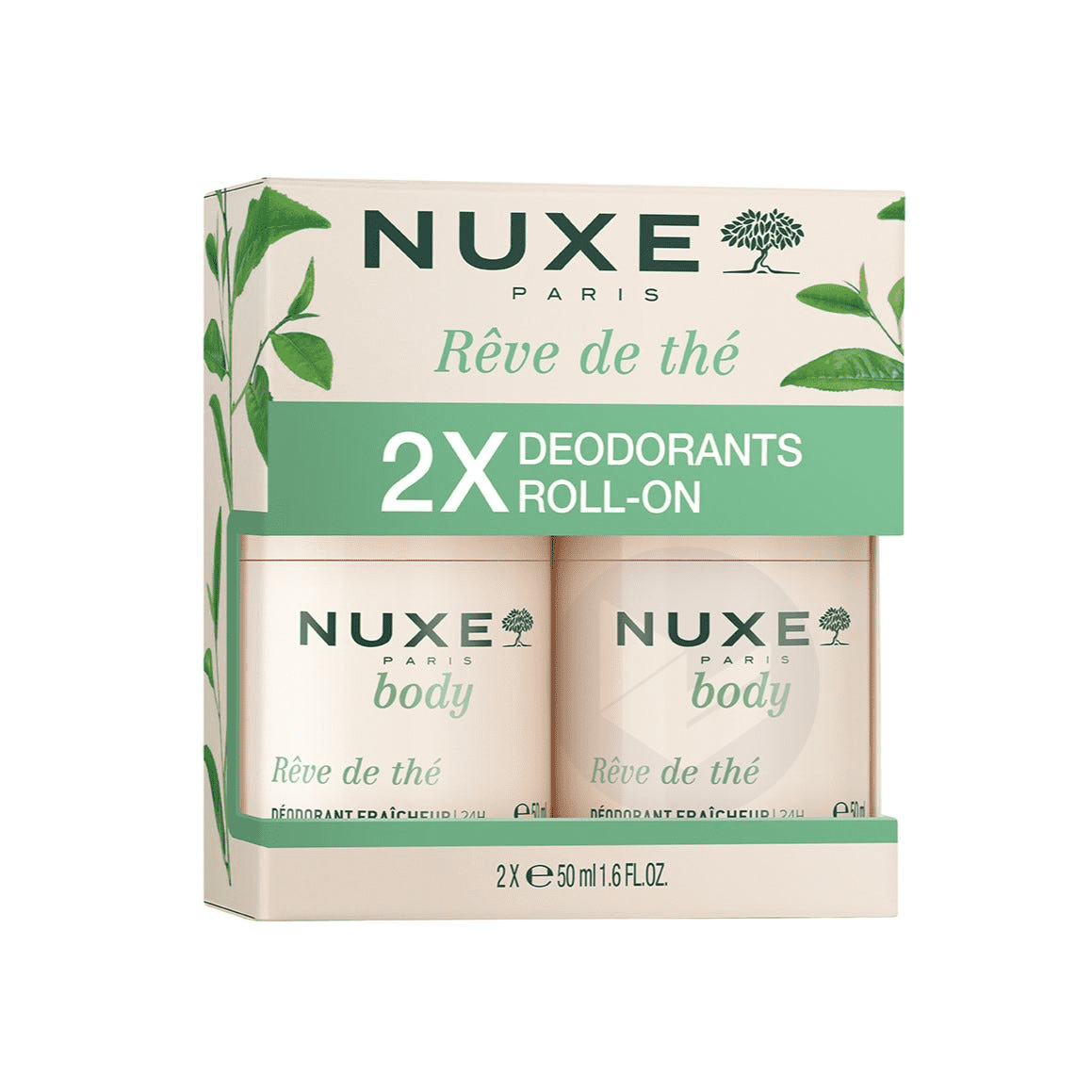 Déodorant Fraîcheur 24h 2x50ml