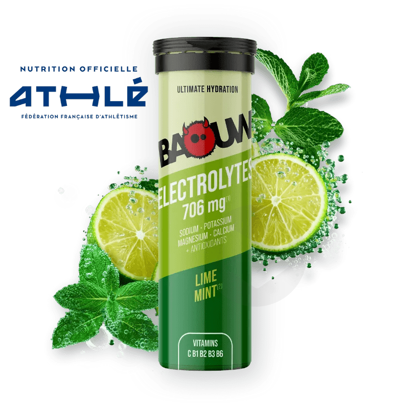 Pastilles Électrolytes Citron Vert Menthe x10