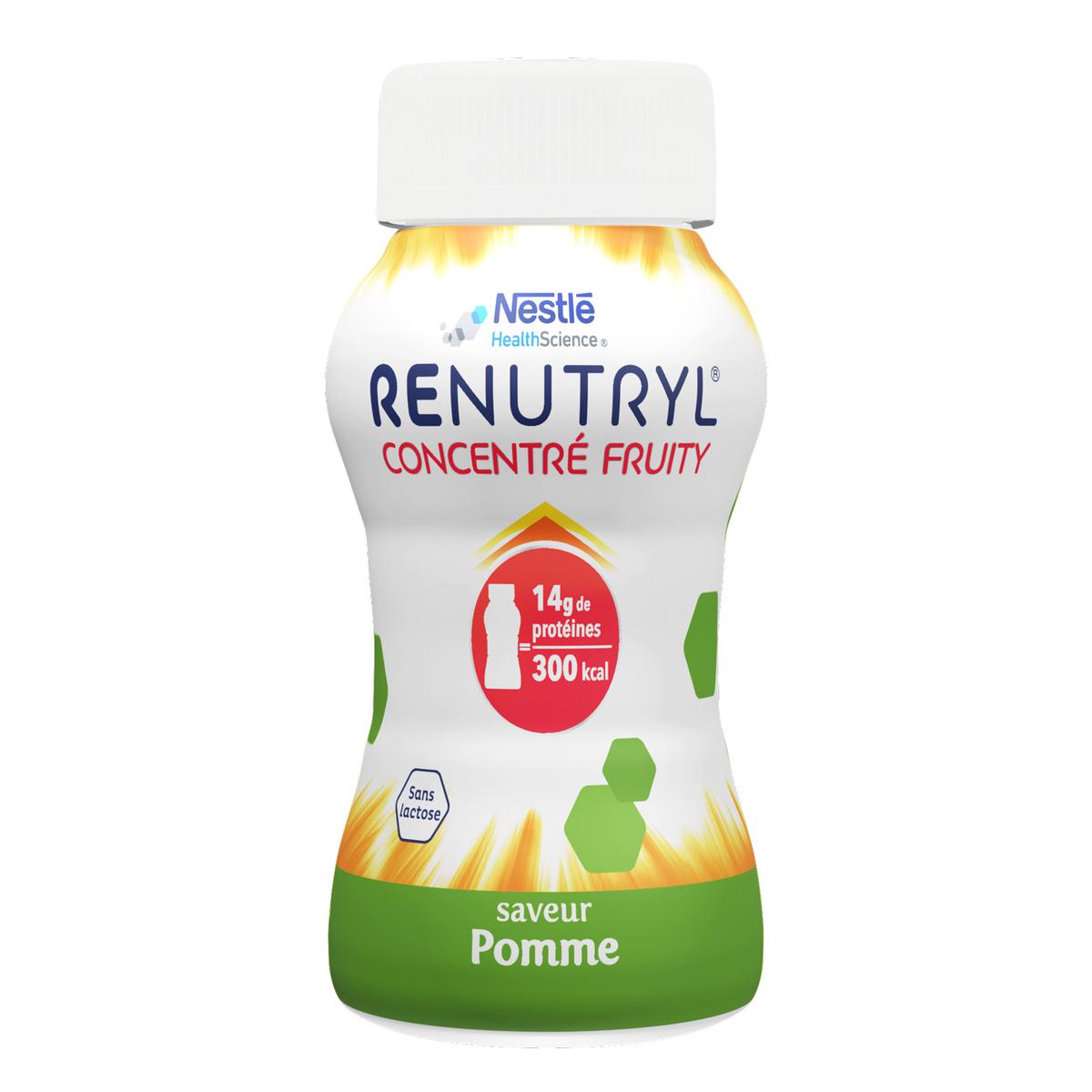 Renutryl® Concentré Fruity saveur Pomme 4x200ml