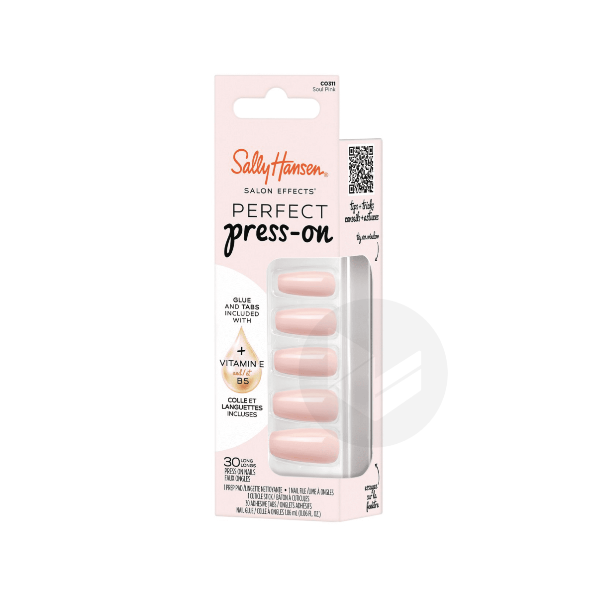 Faux Ongles Salon Effects Perfect Press On SOUL PINK