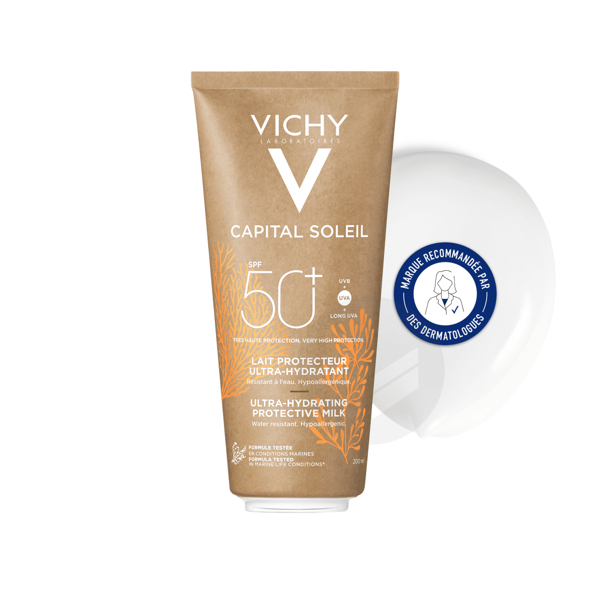 Lait solaire éco-conçu SPF50+ 200ml