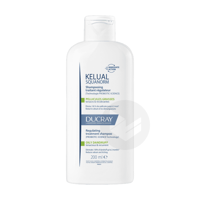 Shampooing traitant Pellicules grasses 200ml