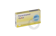 PARACETAMOL ZYDUS 500 mg Comprimé (Plaquette de 16)