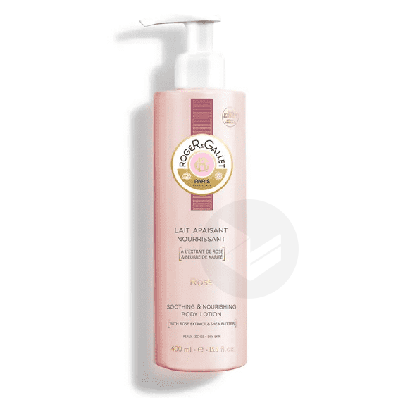 Lait Apaisant Nourrissant 400 ml Rose