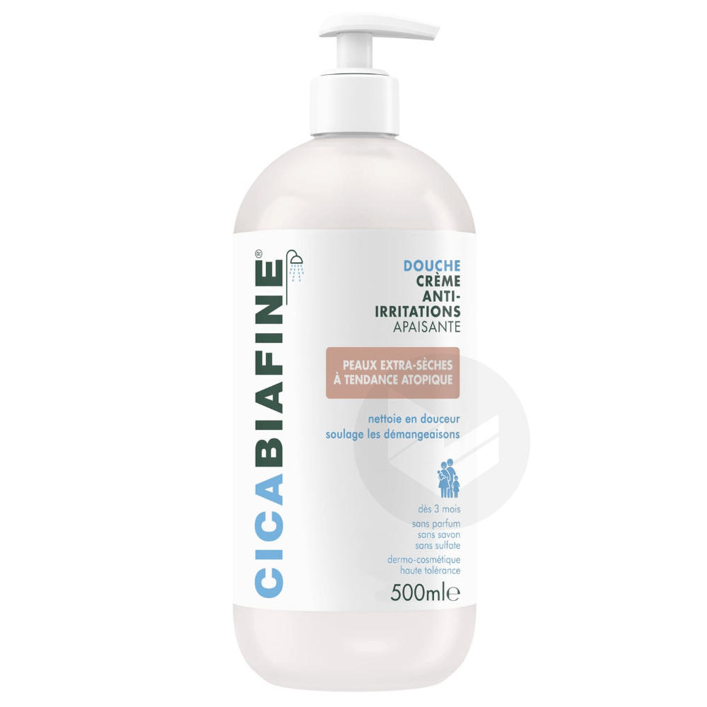 Douche Crème Apaisante Anti-Irritations 500ml