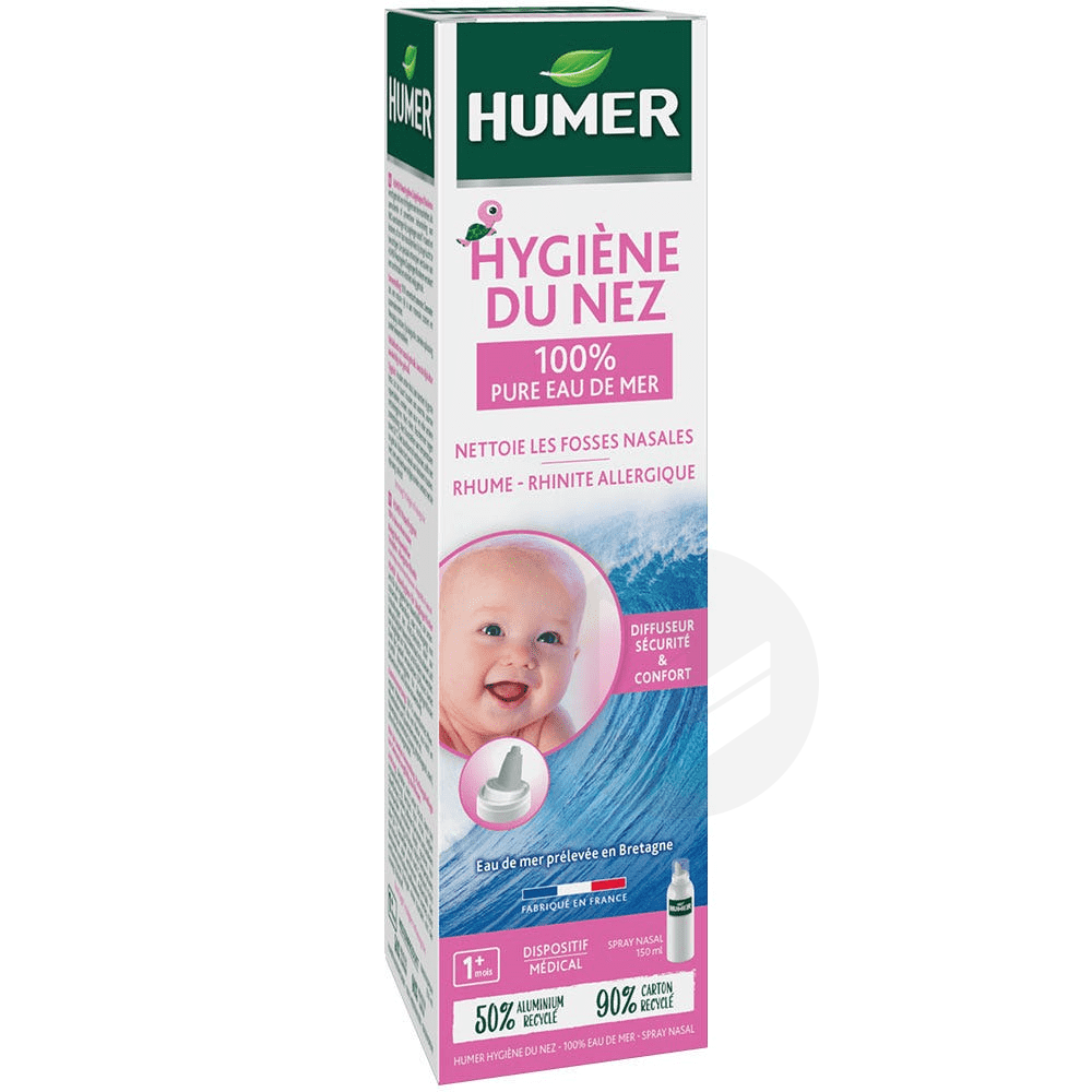 Humer Spray Lavage du Nez Nourrisson Et Enfants 150ml