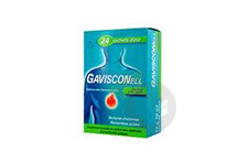 GAVISCONELL Suspension buvable sachet-dose menthe sans sucre (24 sachets de 10ml)