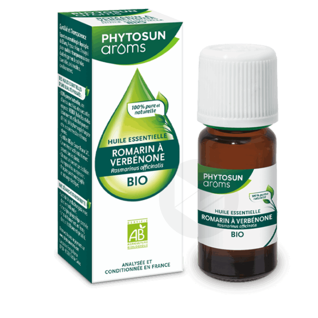 Huile essentielle bio romarin à verbénone 5ml