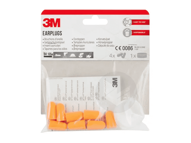 Bouchons D'oreilles X4 Paires