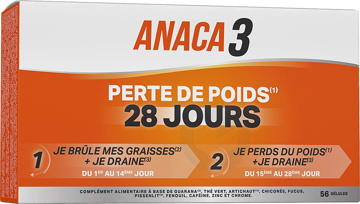 Perte de Poids 28 Jours 56 Gélules