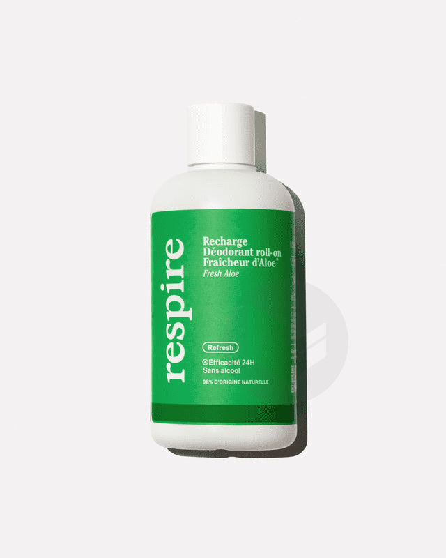 Recharge Déodorant roll-on Fraîcheur d’Aloe 150ml