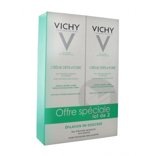 LOT*2 Crème dépilatoire dermo-tolérance 2x150ml