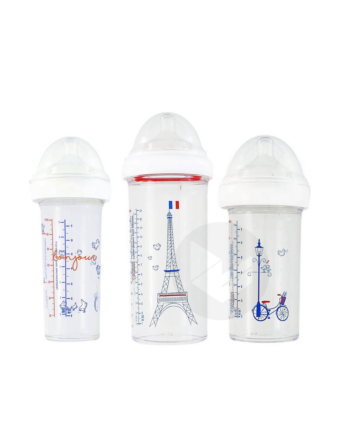 Set de 3 biberons Inès de la Fressange Paris