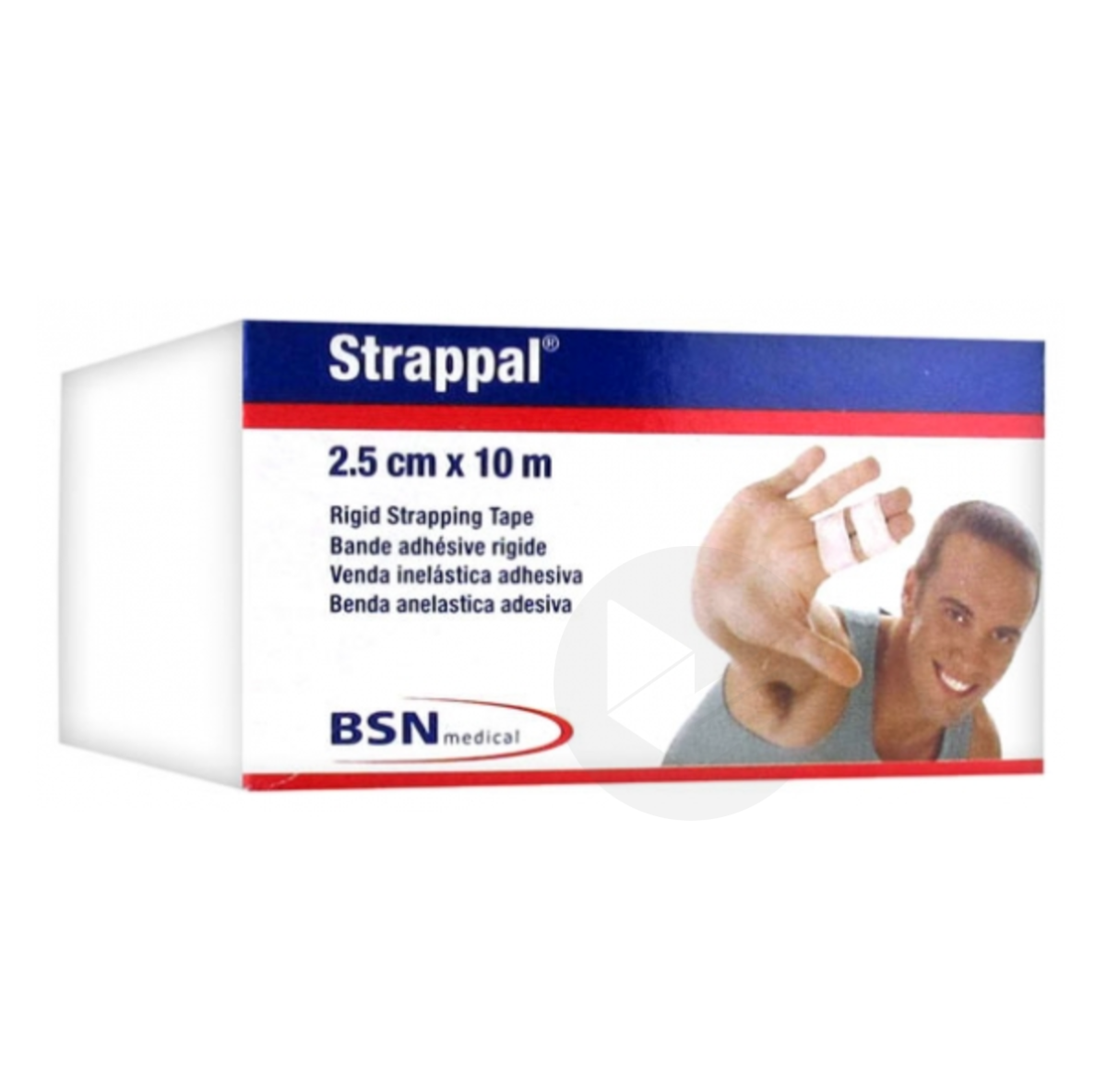 Bande Adhésive Stappal Hypoallergénique 10mx2,5cm