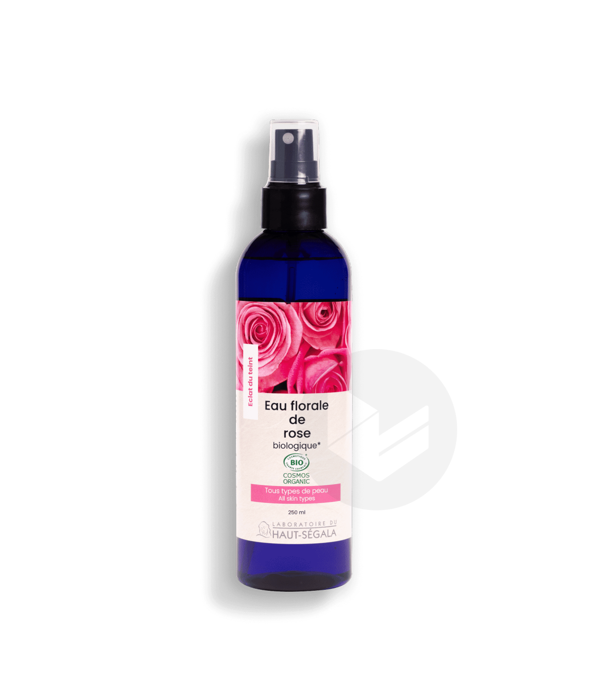 Eau florale de rose certifiée BIO 250ml