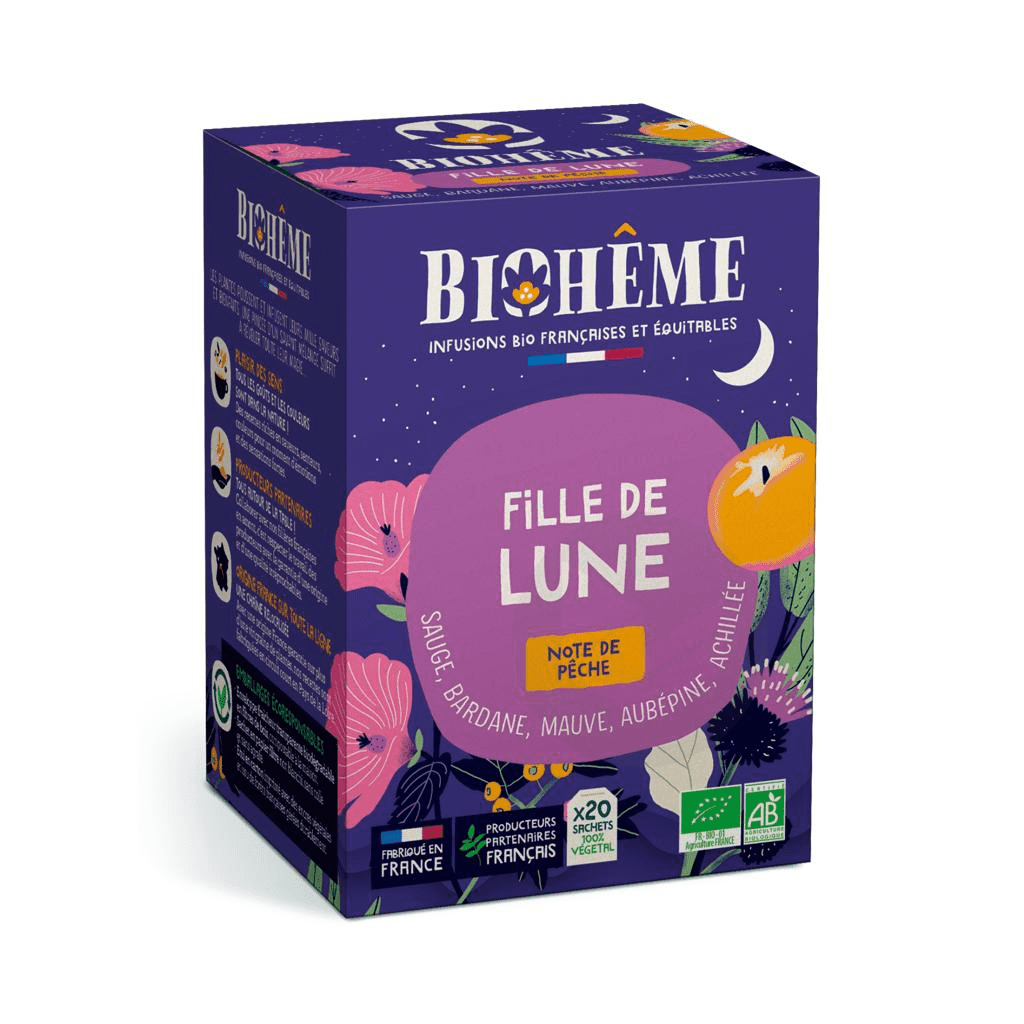 Infusion fille de lune bio 20 infusettes