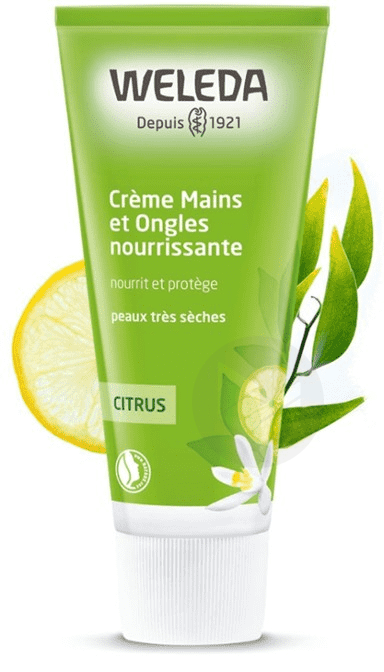 Crème nutritive Mains et Ongles au Citrus 50ml