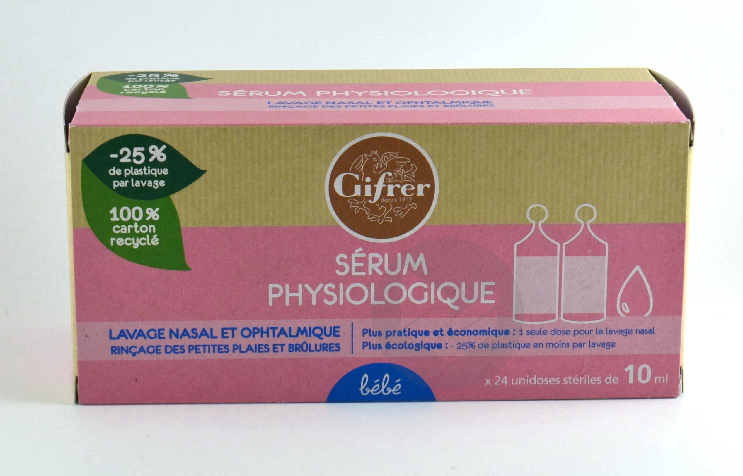 Physiologica Serum physiologique