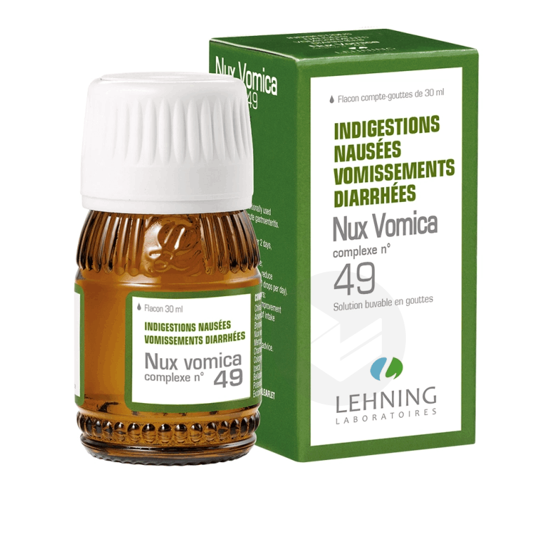 NUX VOMICA COMPLEXE N°49 S buv en gouttes Fl/30ml