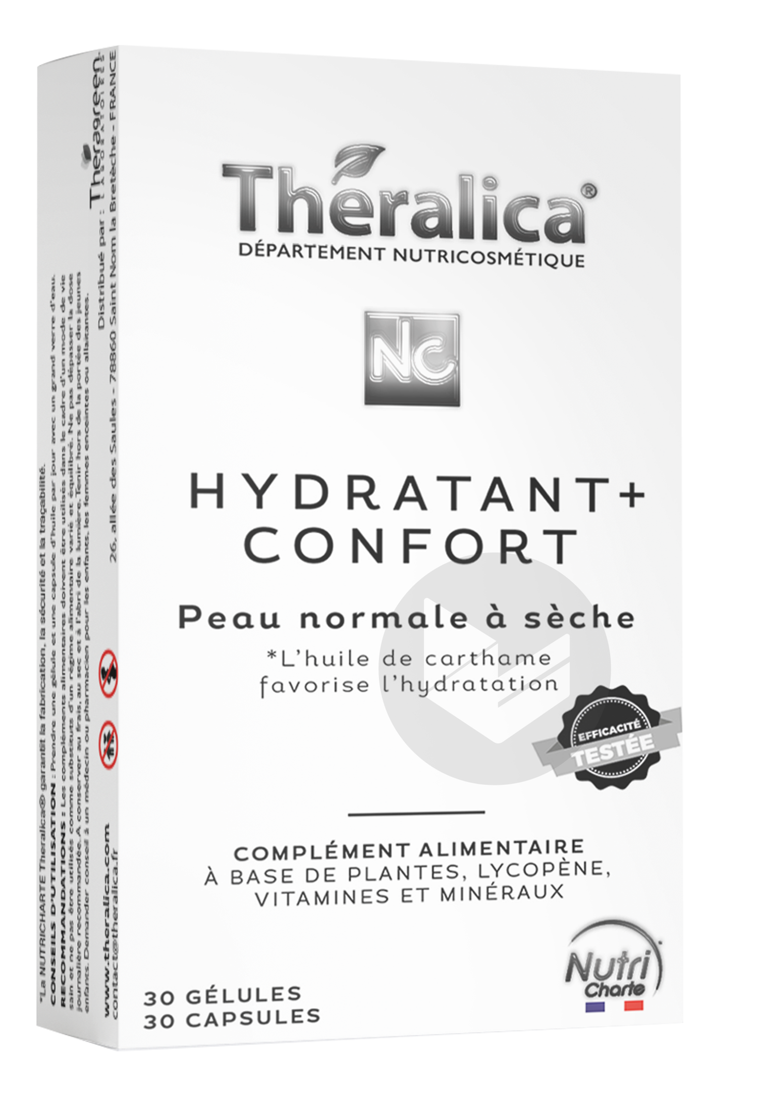 Theralica Hydratant Confort + Peaux normales à sèches, peaux sensibles