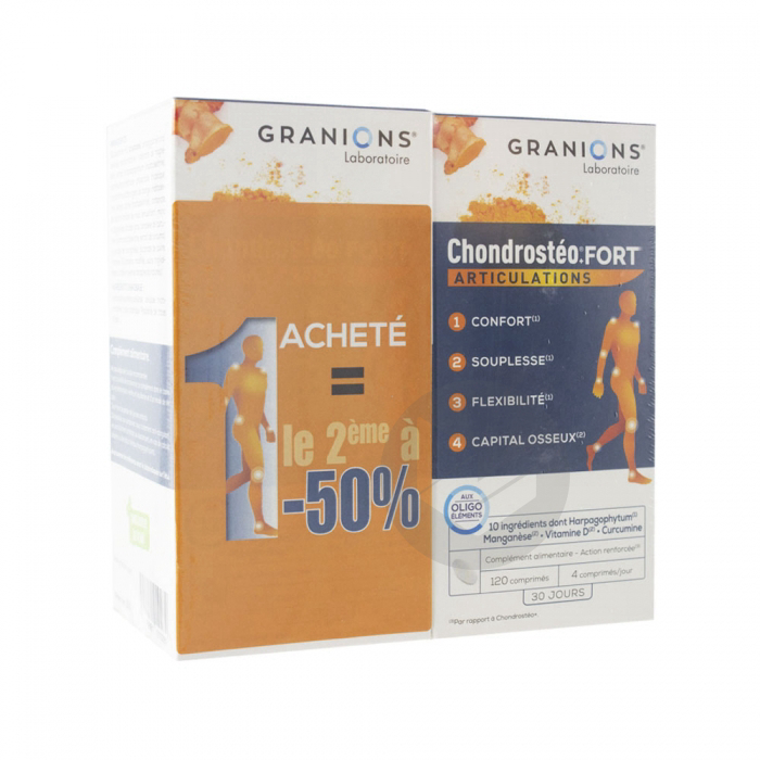 Chondrosteo+ Fort 2x120 comprimés