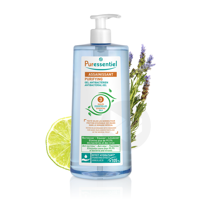 Gel Antibactérien Assainissant 975ml