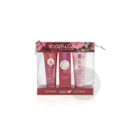 ROGER GALLET GINGEMBRE ROUGE Coffret summer to go