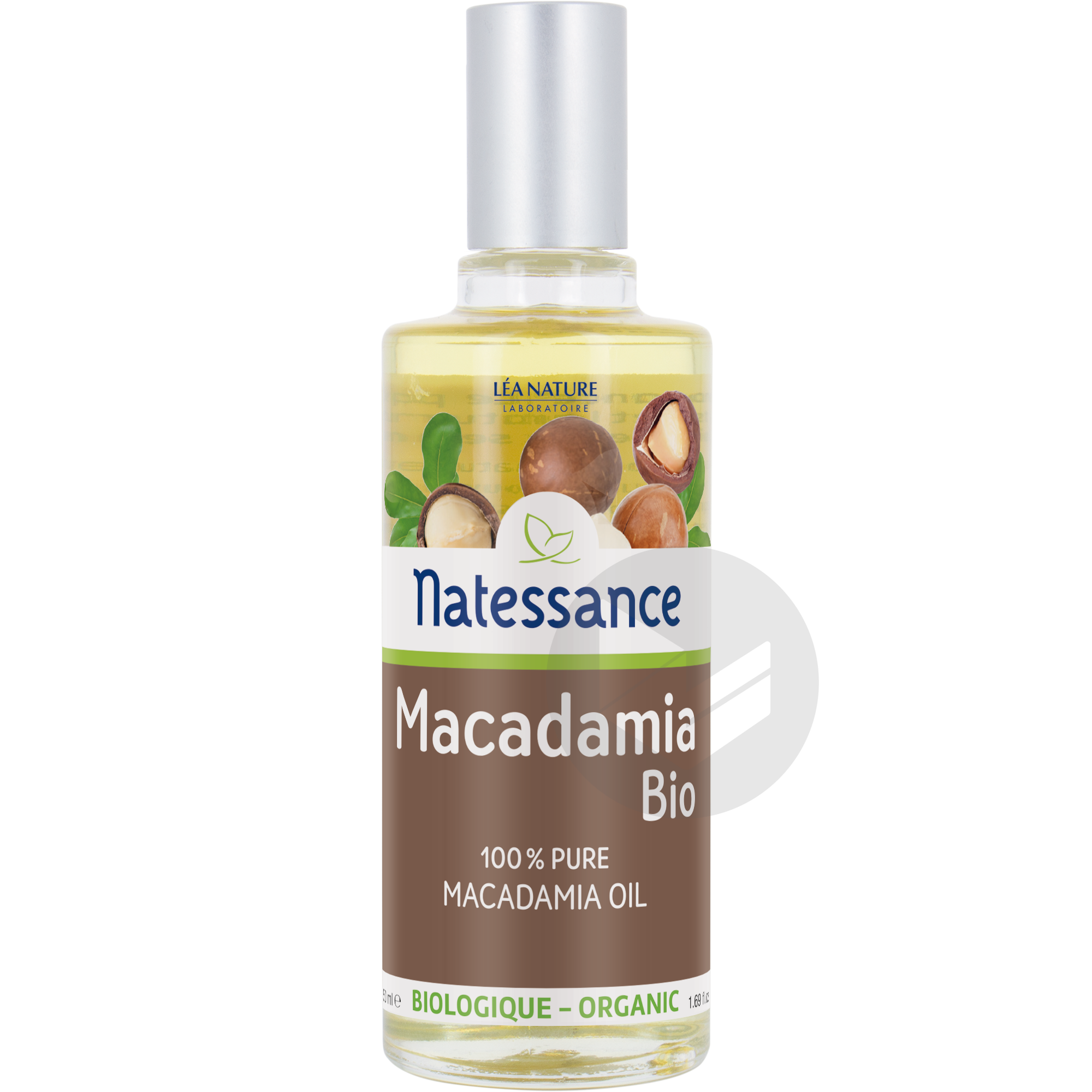 Huile de Macadamia bio - 100% pure