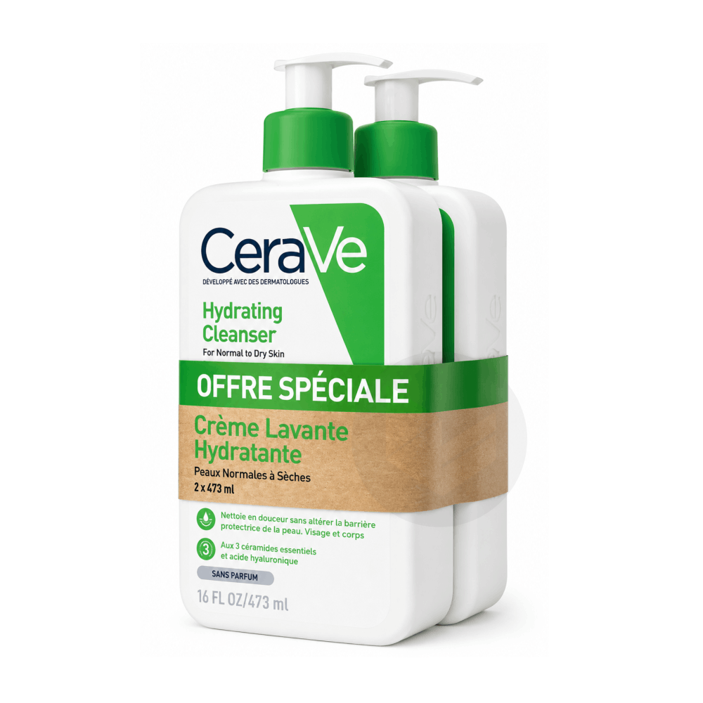 Crème Lavante Hydratante 2x473ml