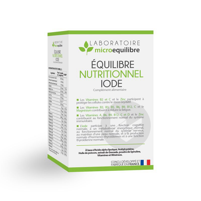 Equilibre Nutritionnel Iode 30 capsules + 60 comprimés