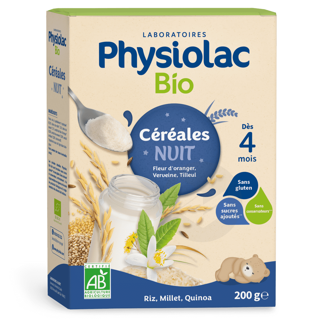 Céréales Bébé Nuit Bio Dès 4 mois 200g