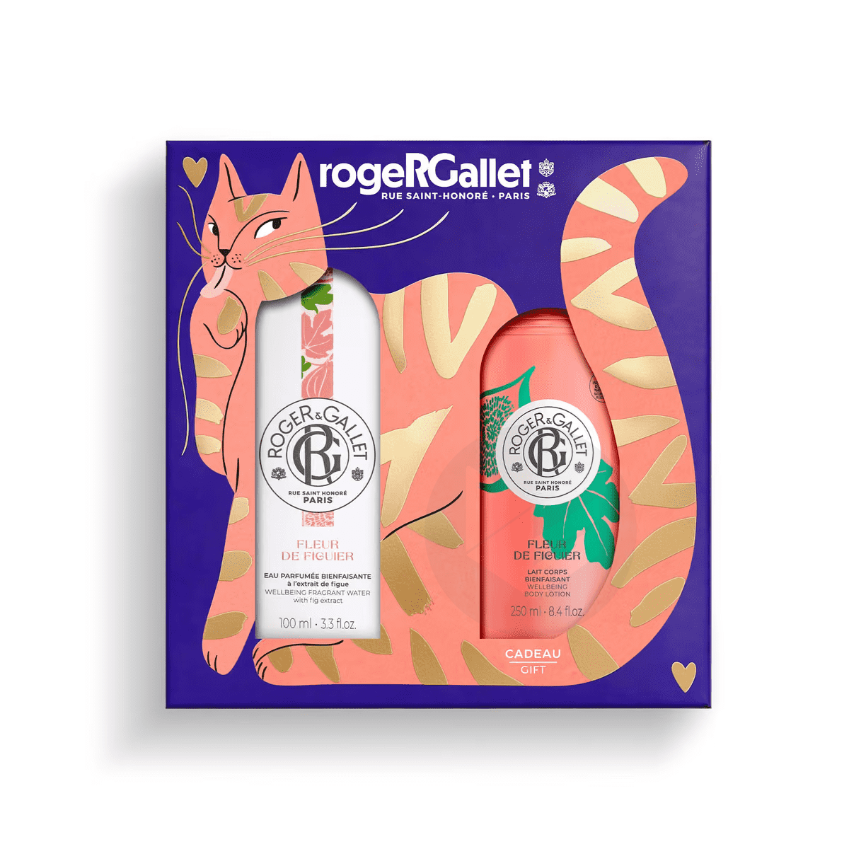 Coffret Fleur de Figuier Eau Parfumée Bienfaisante 100ml + Lait Corps Bienfaisant 250ml