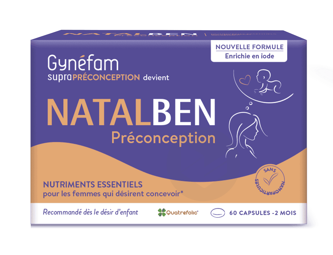 NATALBEN Préconception 60 capsules